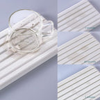 2 PCS Water Absorbent diatomite Coasters, 7.1" x 3.5" Water Absorbing Stone Tray - Image 6