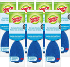 Scotch-Brite Non-Scratch Dishwand Refill, 14 Dish Wand Sponge Refills, Removes by Scotch-Brite