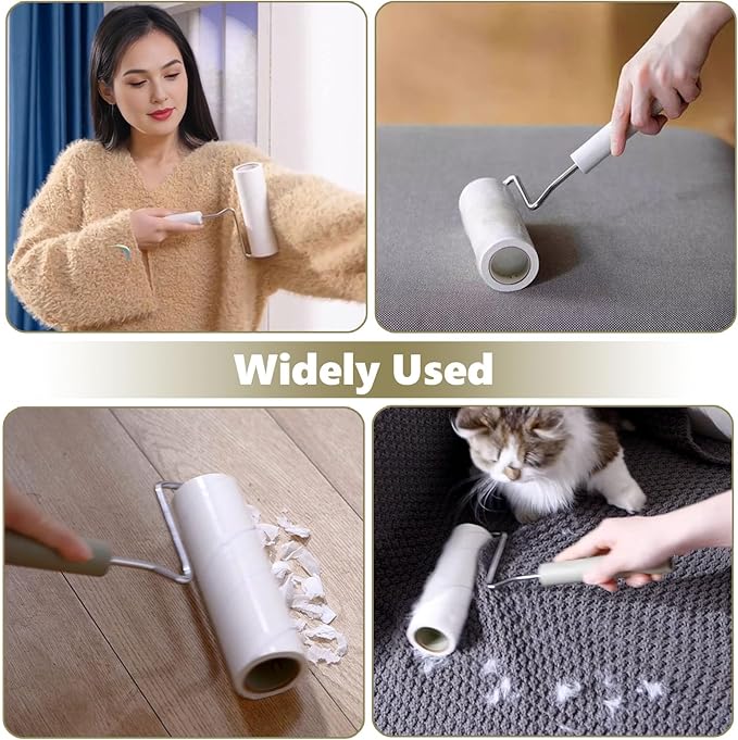 Large Lint Rollers for Pet Hair Extra Sticky, Cat Dog Hair Remover Laundry - Image 6