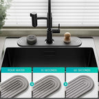 Stone Faucet Mat for Kitchen Sink – Diatomite Fast-Drying Stone Tray, Faucet - Image 3