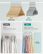 SONGMICS Baby Kids Hangers 50 Pack - Image 4