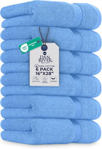 DAN RIVER 6-Pack Premium Hand Towels by DanRiver