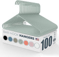 Neaties Plastic Hangers 100 Pack – Made in The USA – 6lb Capacity Standard by NeatiesHangers