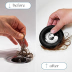 Hair Catcher for Shower Drain & Bathtub – TubRing Pop-Up Drain Protector & - Image 5