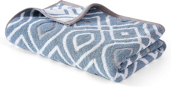 Modern Threads Oxford 6-Piece 100% Cotton Towel Set – Yarn Dyed Jacquard & - Image 6