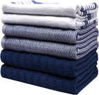 Premium Kitchen Towels | Large Cotton Dish Towels | Flat & Terry Highly - Image 6