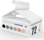 Neaties Heavy Duty Clothes Hangers 50+ Pack – Made in The USA – 8lb Capacity by NeatiesHangers