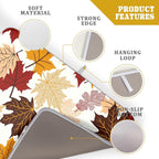 Giwawa Maple Leaf Dish Drying Mat Large 18x24 inches Fall Autumn Colorful - Image 4