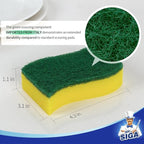 MR.SIGA Heavy Duty Scrub Sponge, Size:11 x 7 x 3cm, 4.3" x 2.8" x 1.2" - Image 3