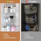 Over The Door Organizer, 8-tier Metal Door Organizer Hanging - Image 6