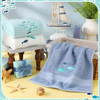 3 Pack Shoal of Fish Coastal Hand Towels - Image 5