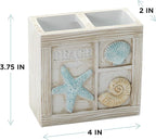 Zenna Home Seaside Serenity Bathroom Toothbrush Holder - Image 6
