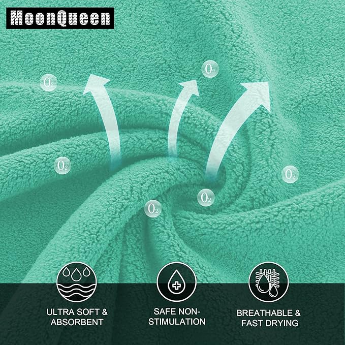 MOONQUEEN Ultra Soft Premium Washcloths Set - Image 2
