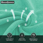 MOONQUEEN Ultra Soft Premium Washcloths Set - Image 2