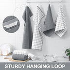 Homaxy Premium Cotton Kitchen Towels 16"x 28", Large Natural Ring Spun 390 GSM - Image 6