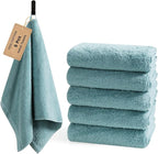 SEMAXE 6-Pack Blue Hand Towels by SEMAXE