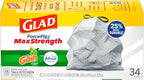 Glad Tall Kitchen Trash Bags 13 Gallon, Gain Original Garbage Bags, Odorshield - Image 10