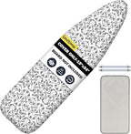 Ironing Board Cover and Pad 15"x54" Extra Thick Natural Cotton, Scorch and by UniSimp