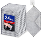 24PCS 3-Layer Non-Scratch Multipurpose Steel Wire Dishcloths by Wangjinpeng