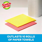 Scotch-Brite Sponge Cloth – 6-Pack, Reusable and Washable, Highly Absorbent - Image 2