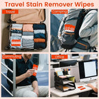 Stain Remover Wet Wipes Bulk, Individual Wrapped Stain Remover - Image 6