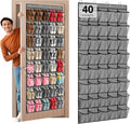 40-Pocket Over the Door Shoe Organizer by Unknown