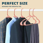 Lifemaster Plastic Clothes Hangers – Heavy Duty Hanger Set, - Image 10