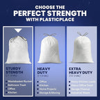 Plasticplace 8 Gallon Trash Bags │ 0.7 Mil │ Lavender and Soft Vanilla Scented - Image 5