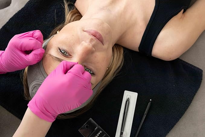 FRAMAR Pink Gloves Disposable Latex Free XL – Pink Nitrile Gloves xl, Nitrile - Image 5