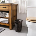 GRANNY SAYS Wicker Trash Can, Bathroom Trash Can - Image 3
