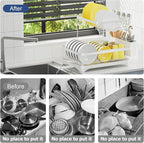Dish Drying Rack 2-Tier Dish Racks - Image 2