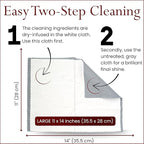 Pro Size Polishing Cleaning Cloth Made in USA - Image 6