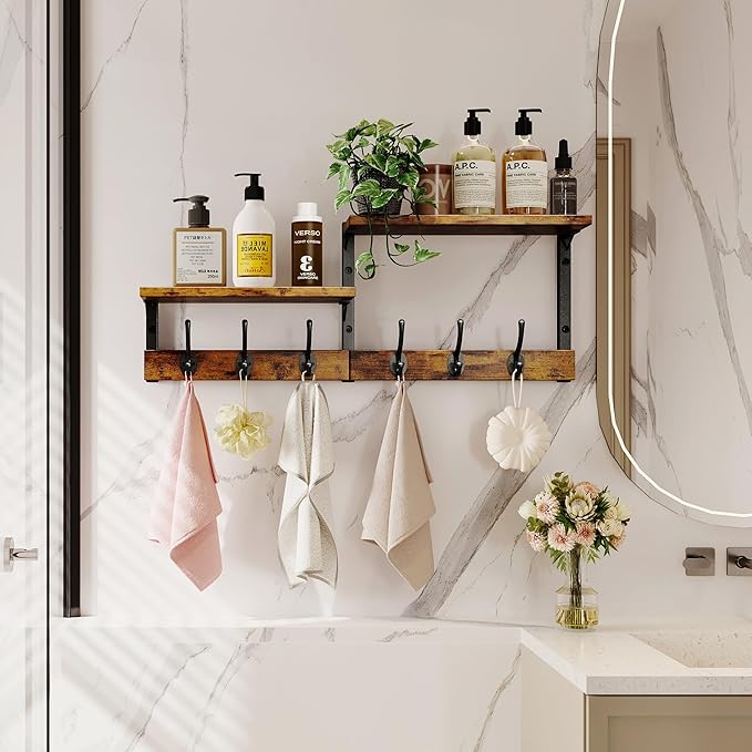 Homeiju 28.7" Coat Rack Wall Mount - Image 5