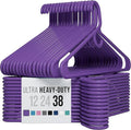 NEATERIZE Ultra Heavy Duty Plastic Clothes Hangers by Neaterize