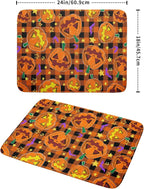 Giwawa Halloween Dish Drying Mat, Large Absorbent Fast Drying Dish Drying Pad - Image 2