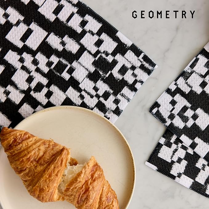 GEOMETRY Dishcloth – Evergreen Collection – Quick-Dry, Ultra-Absorbent - Image 8