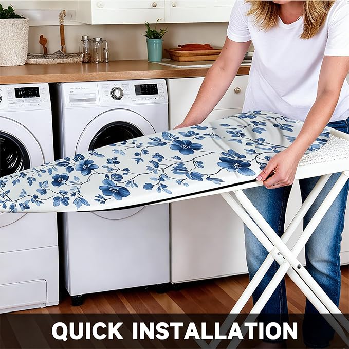 Ironing Board Cover 15"x54" Standard Size Replacement Thick Iron Board Covers - Image 4