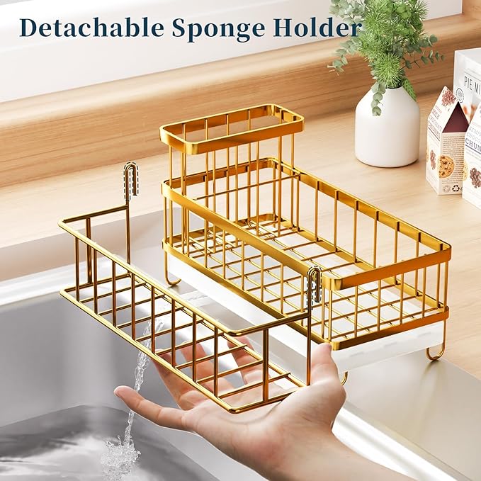 Consuemst Sponge Holder for Kitchen Sink - Image 4