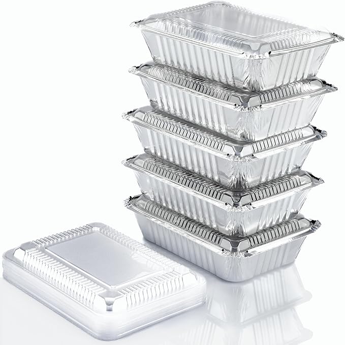 Spare Essentials 2.25LB Aluminum Containers by SpareEssentials