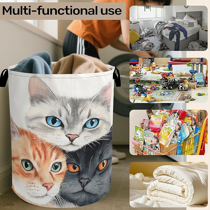 Cat Laundry Basket - Image 6