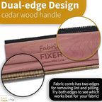 Cashmere and Multi-Fabric Sweater Comb Combo Manual Fabric Defuzzer Wool Lint - Image 5