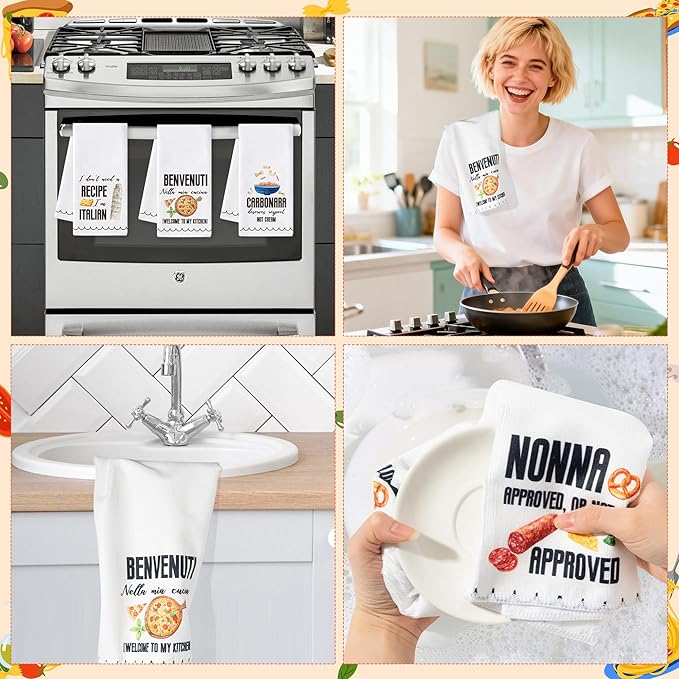 R HORSE Italian Kitchen Dish Towels - Image 4