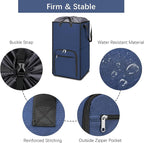 Bukere Extra Large Rolling Laundry Basket - Image 5