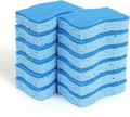 Kitchen Sponges – 12 Pack – Non-Scratch Dual-Sided Cellulose Scrub Sponges by Unknown