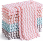 Homaxy 12 Pack Kitchen Dish Cloths, Ultra Soft and Absorbent Dish Towels by Homaxy