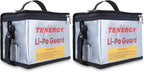 Tenergy Fire Retardant Lipo Zipper Bag by Tenergy