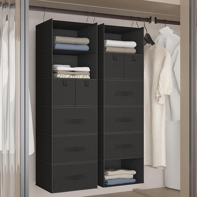 6-Shelves Hanging Closet Organizer - Image 5