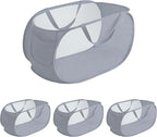 4 Pcs pop up laundry hamper Sturdy Large Capacity collapsible laundry basket by NarangOrnt