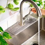 Ternal Original SINKMAT 15in Faucet Splash Guard Extra Long Microfiber Sink by TernalProducts