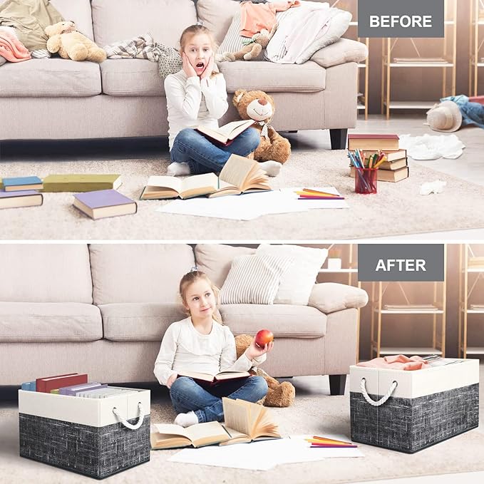 Fab totes Storage Bins, Foldable Storage Baskets - Image 5